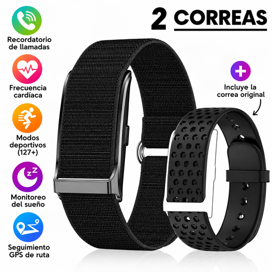 Pulsera SmartFit — 25 Días Sin Cargador