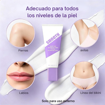 Kit de depilación corporal sin dolor y suave