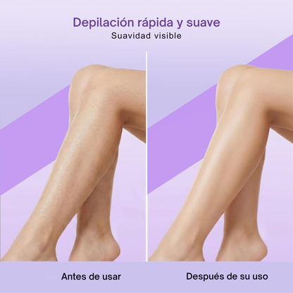Kit de depilación corporal sin dolor y suave